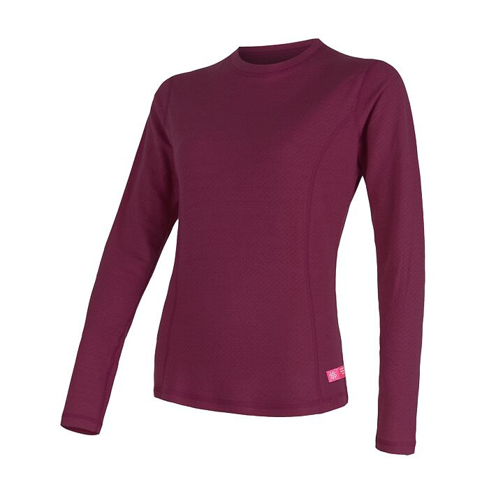 Dámské merino tričko SENSOR df fialová Barva: fialová, Velikost: XL