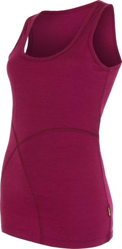 Dámské termo tílko SENSOR Merino active fialová Barva: fialová, Velikost: M