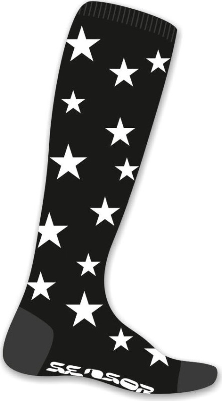 Ponožky SENSOR Thermosnow stars černá Barva: černá, Velikost: 9/11