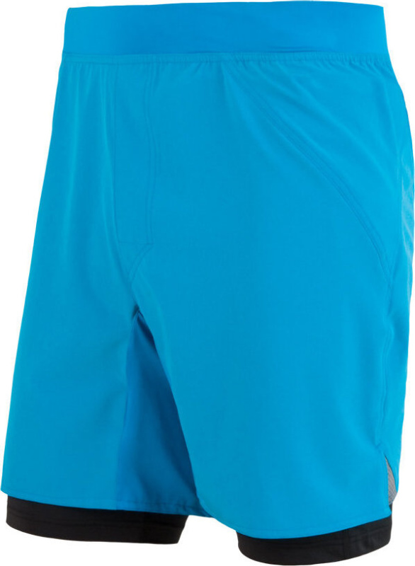 Pánské cyklo kraťasy SENSOR Trail modrá Barva: Modrá, Velikost: XXL