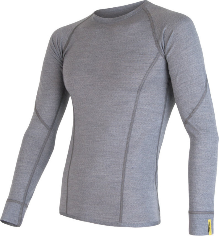 Pánské merino tričko SENSOR active šedá Barva: šedá, Velikost: S