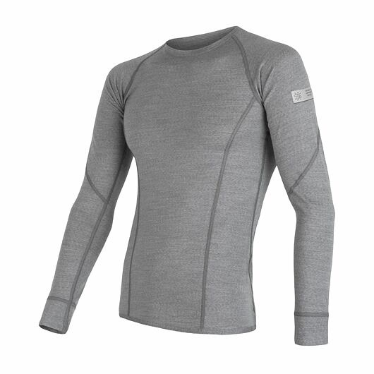 Pánské merino tričko SENSOR active šedá Barva: šedá, Velikost: M