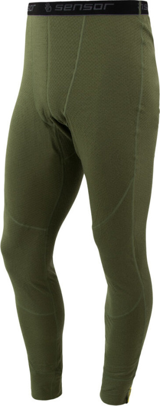 Pánské merino spodky SENSOR df zelená Barva: Zelená, Velikost: S