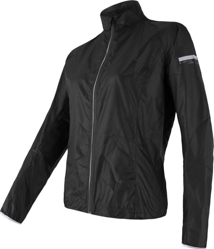SENSOR PARACHUTE dámská bunda, extrémně lehká větrovka, černá Velikost: M