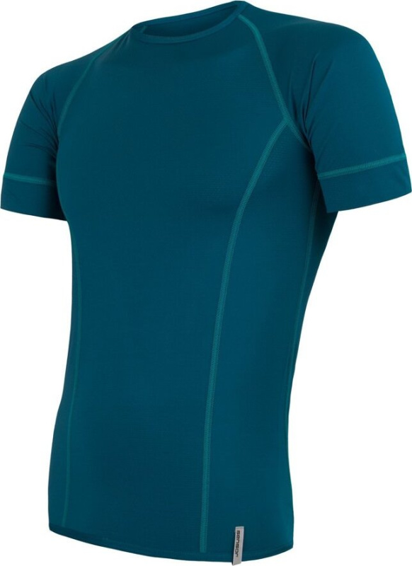 Pánské funkční tričko SENSOR Coolmax tech modrá Barva: Modrá, Velikost: XXL