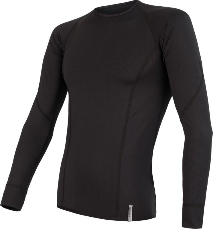 Pánské funkční tričko SENSOR Coolmax tech černá Barva: černá, Velikost: XXXL