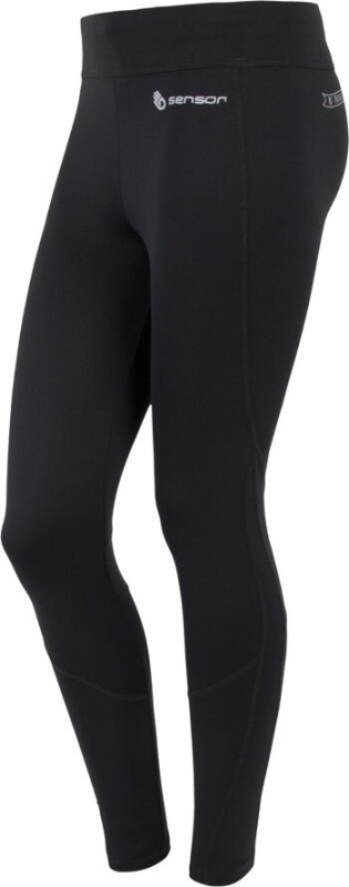 Dámské funkční legíny SENSOR Trail černá Barva: černá, Velikost: M