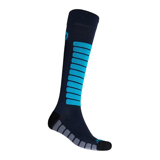 Lyžařské merino ponožky SENSOR Zero Merino šedá/modrá Barva: Modrá, Velikost: 9/11