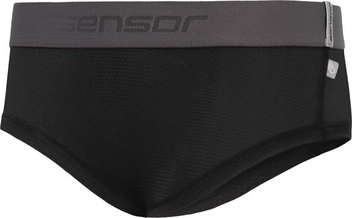 Dámské funkční kalhotky SENSOR Coolmax Tech černá Barva: černá, Velikost: M