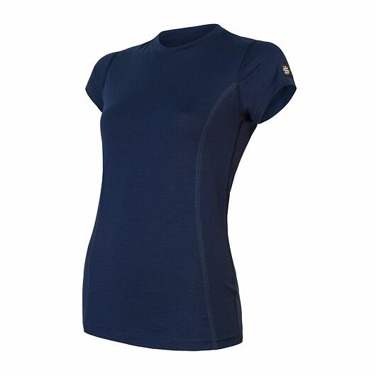 Dámské termo triko SENSOR Merino Active deep blue Barva: Modrá, Velikost: M