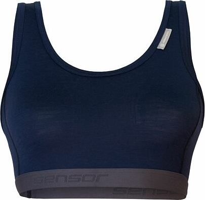 Dámská termo podprsenka SENSOR Merino Active deep blue Barva: Modrá, Velikost: M
