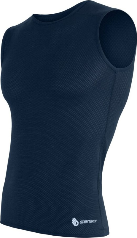 Pánské funkční tílko SENSOR Coolmax Air deep blue Barva: Modrá, Velikost: L