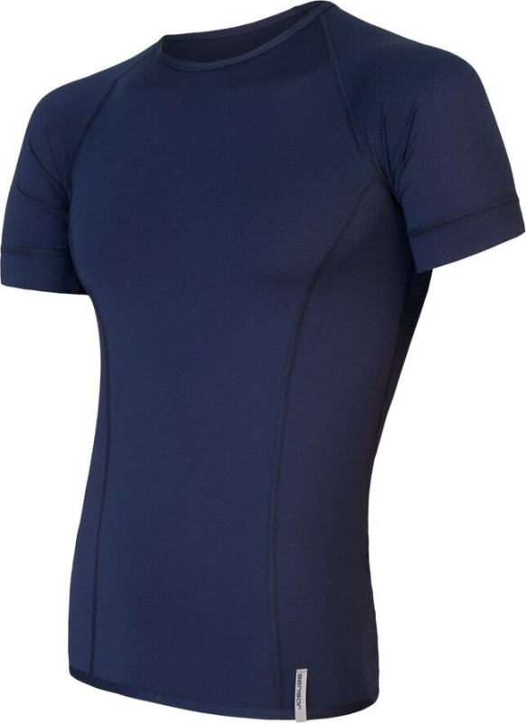 Pánské funkční triko SENSOR Coolmax Tech deep blue Barva: Modrá, Velikost: XL