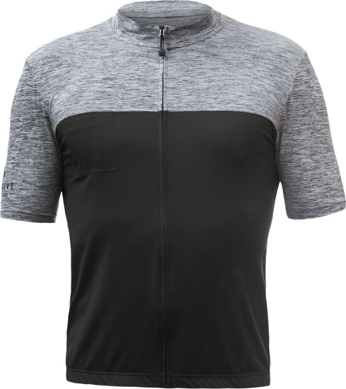 Pánský cyklistický dres SENSOR Cyklo Motion černá/šedá Barva: černá, Velikost: S