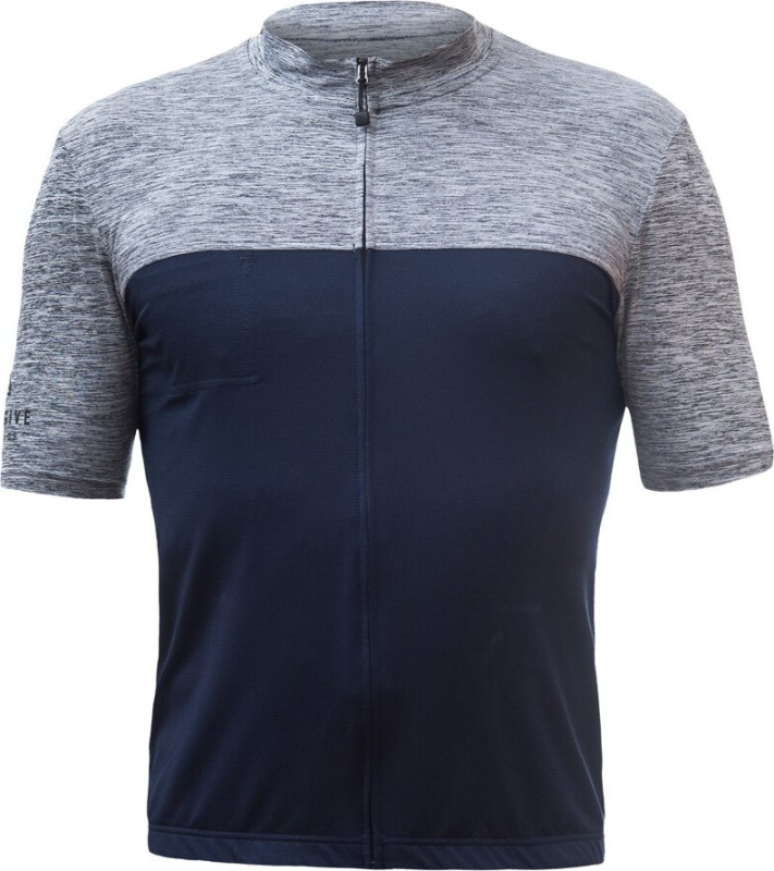 Pánský cyklistický dres SENSOR Cyklo Motion deep blue/šedá Barva: Modrá, Velikost: M