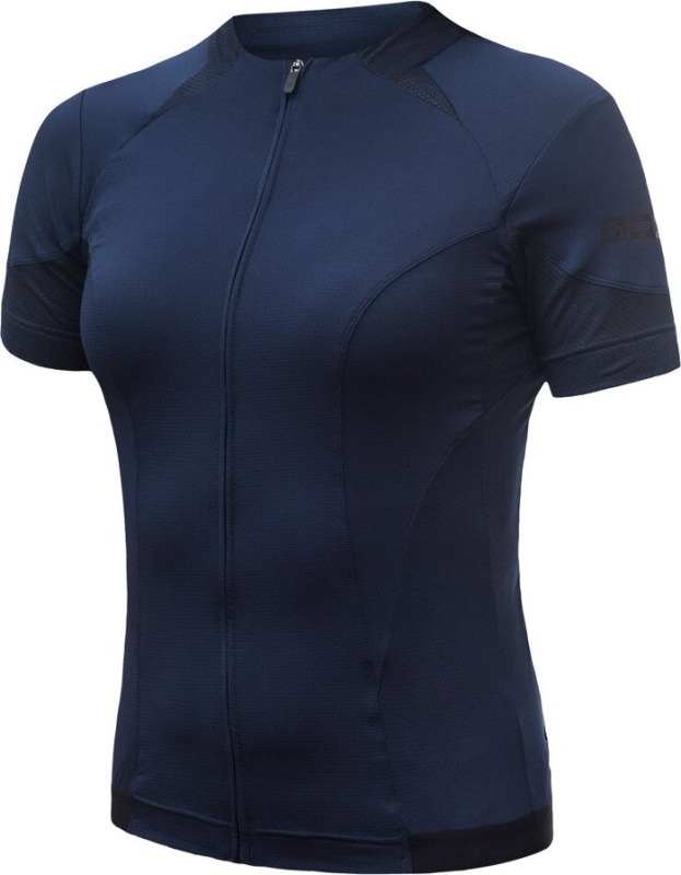 Dámský cyklistický dres SENSOR Coolmax Race deep blue Barva: Modrá, Velikost: M