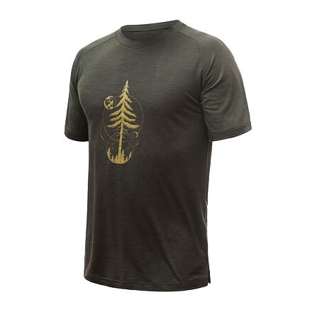 Pánské termo triko SENSOR Merino Air PT Earth olive green Barva: Zelená, Velikost: M