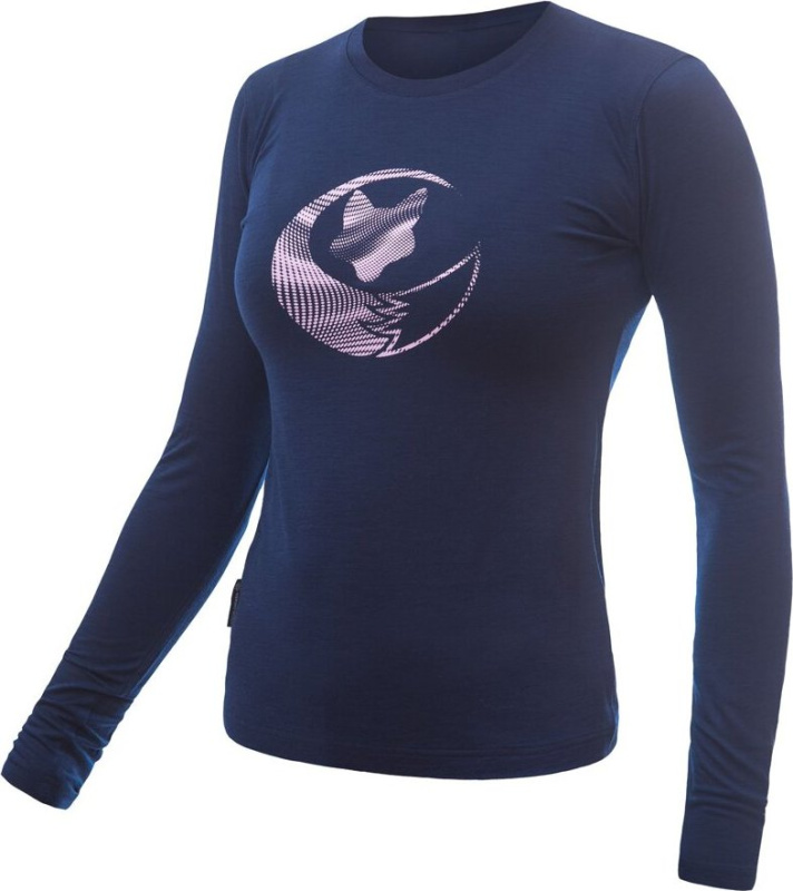 Dámské merino triko SENSOR Merino Active Pt Fox deep blue Barva: Modrá, Velikost: M