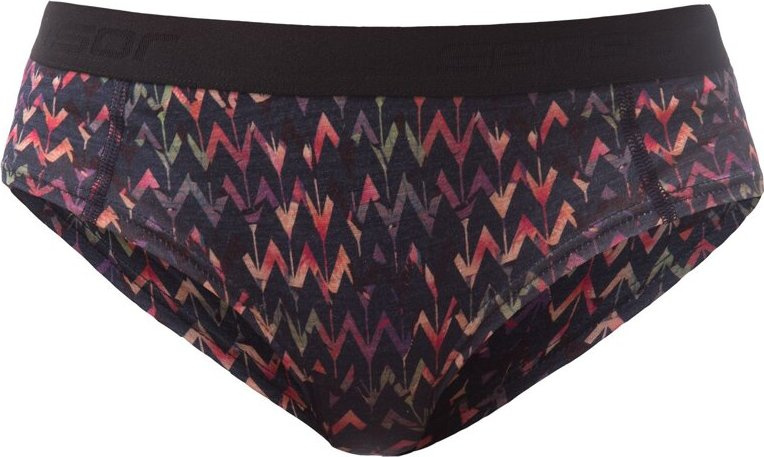 Dámské merino kalhotky SENSOR Merino Impress deep blue/origami Barva: Modrá, Velikost: XL