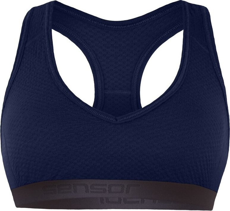 Dámské termo podprsenka SENSOR Merino DF deep blue Barva: Modrá, Velikost: S