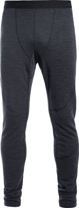 Pánské merino spodky SENSOR Merino Bold anthracite gray Barva: šedá, Velikost: XXL