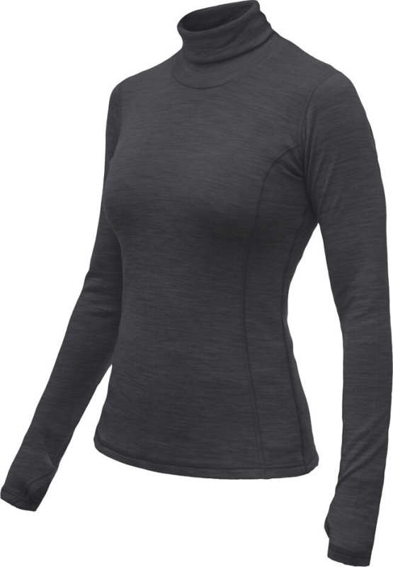 Dámský merino rolák SENSOR Merino Bold anthracite gray Barva: šedá, Velikost: XXL