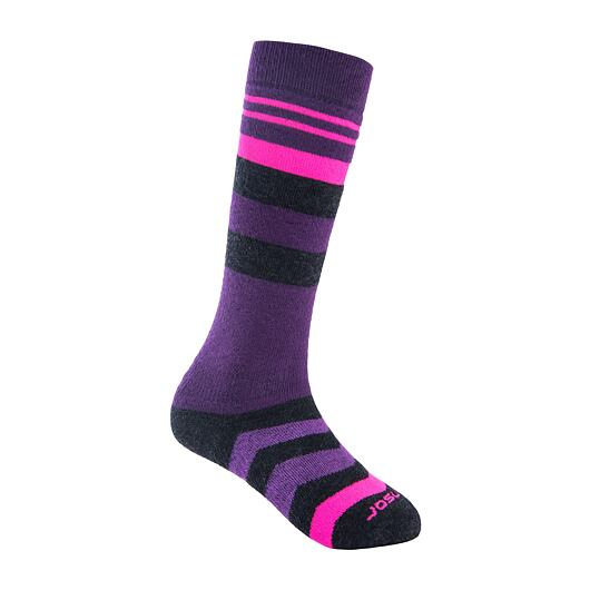 Merino ponožky SENSOR Slope černá/růžová/fialová Barva: černá, Velikost: 3/5