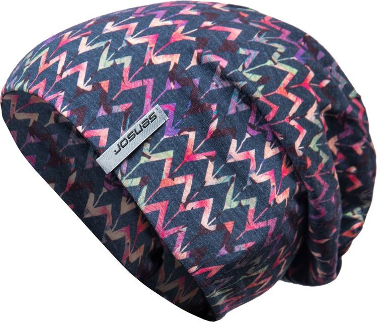 Čepice SENSOR Merino Impress deep blue/origami Barva: Modrá, Velikost: L