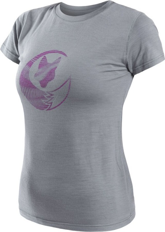 Dámské merino triko SENSOR Merino Active Fox šedé Barva: šedá, Velikost: XL