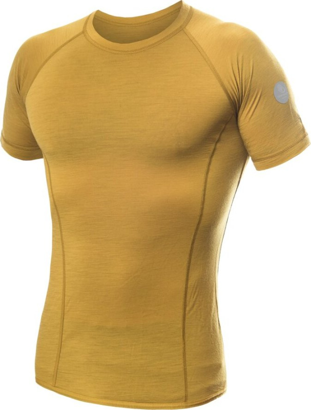 Pánské merino triko SENSOR Air žluté Barva: žlutá, Velikost: L