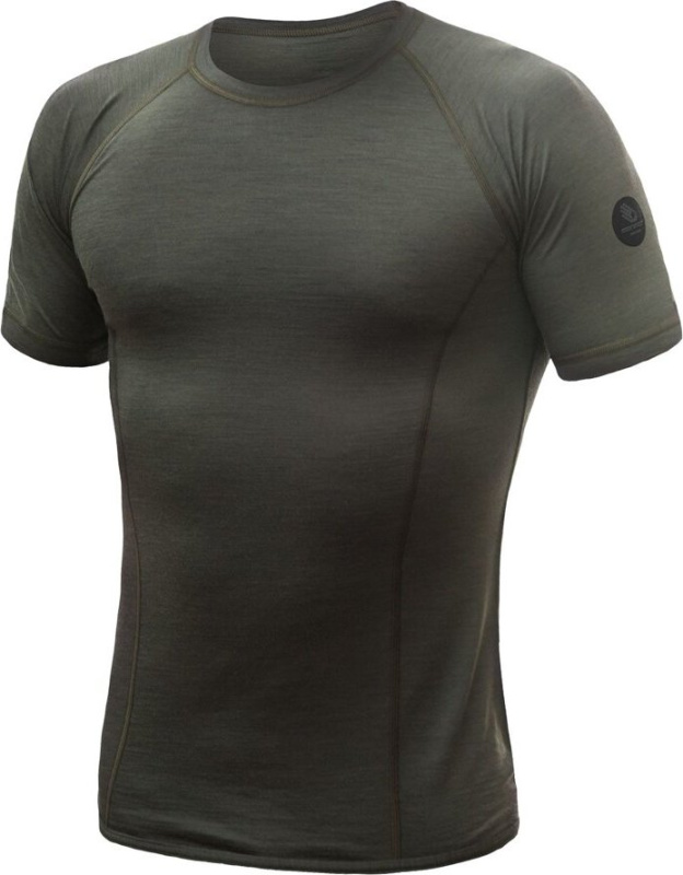 Pánské merino triko SENSOR Air zelené Barva: Zelená, Velikost: L