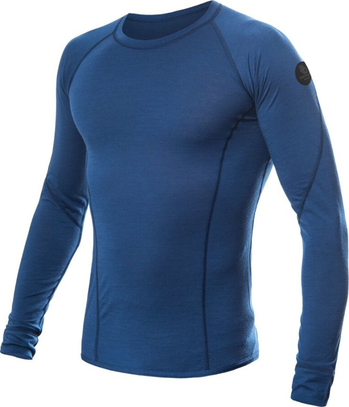 Pánské merino triko SENSOR Air modré Barva: Modrá, Velikost: XXXL