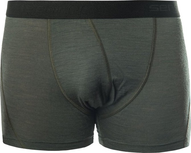 Pánské merino trenky SENSOR Air zelené Barva: Zelená, Velikost: M