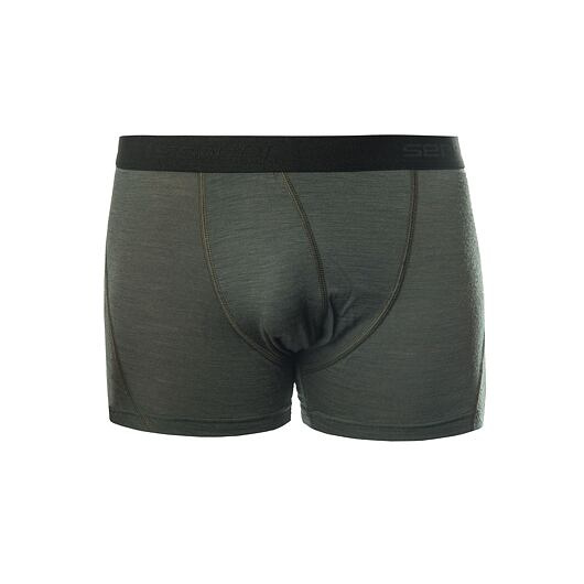 Pánské merino trenky SENSOR Air zelené Barva: Zelená, Velikost: L
