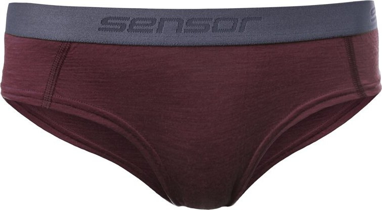 Dámské merino kalhotky SENSOR Air vínové Barva: červená, Velikost: S