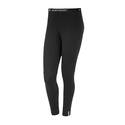 Dámské termo spodky SENSOR Merino active černá Barva: černá, Velikost: XXL