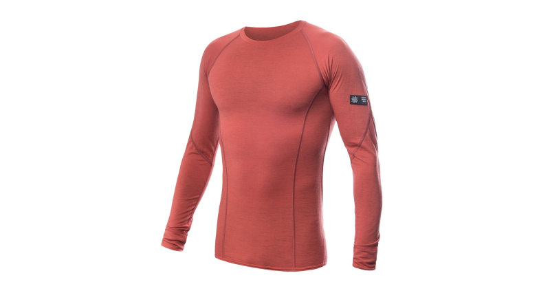 Pánské merino triko SENSOR Active oranžové Barva: oranžová, Velikost: XXL