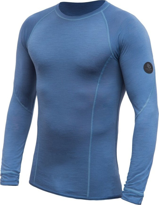 Pánské merino triko SENSOR Merino Air modré Barva: Modrá, Velikost: M