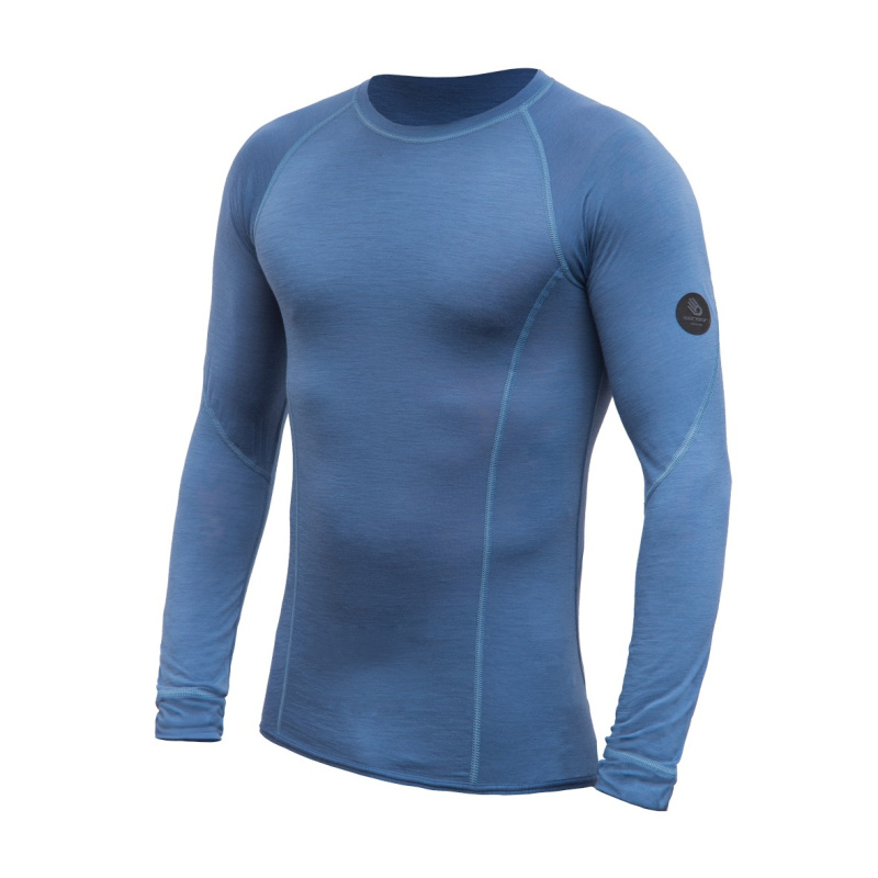 Pánské merino triko SENSOR Merino Air modré Barva: Modrá, Velikost: M