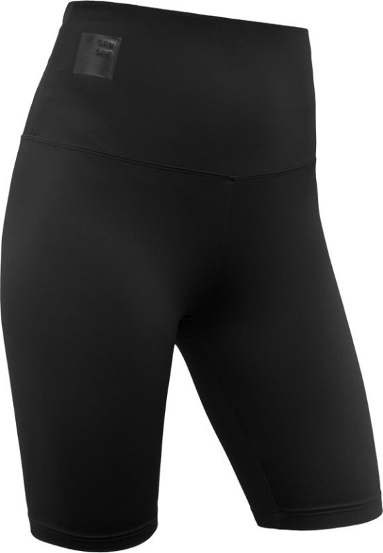 Dámské funkční krátké legíny SENSOR Infinity Eco černé Barva: černá, Velikost: XL