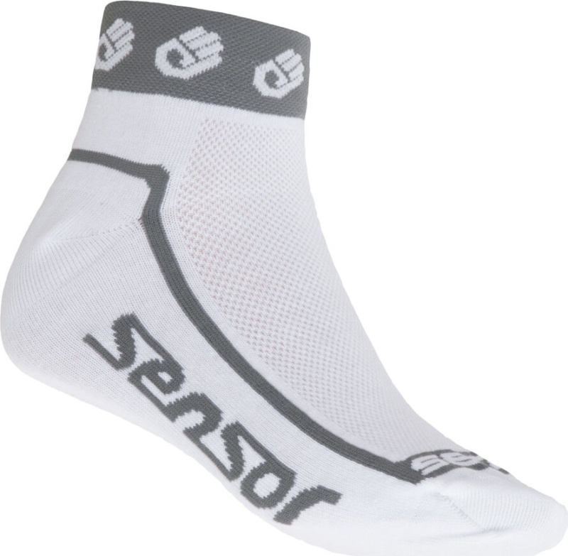 Ponožky SENSOR Race lite small hands bílá Barva: Bílá, Velikost: 6/8