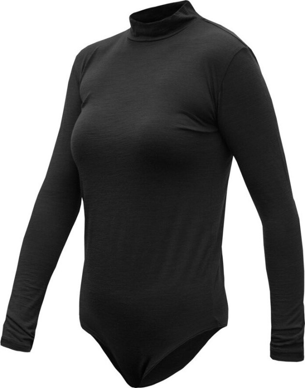 SENSOR MERINO AIR dámské body dl.rukáv černá Velikost: L