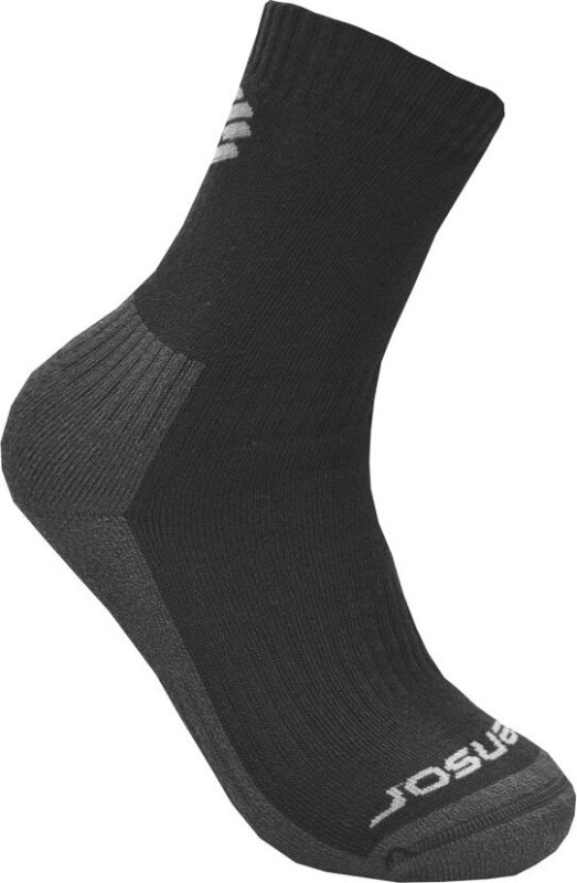 Unisex merino ponožky SENSOR Treking Evo černé Barva: černá, Velikost: 3/5