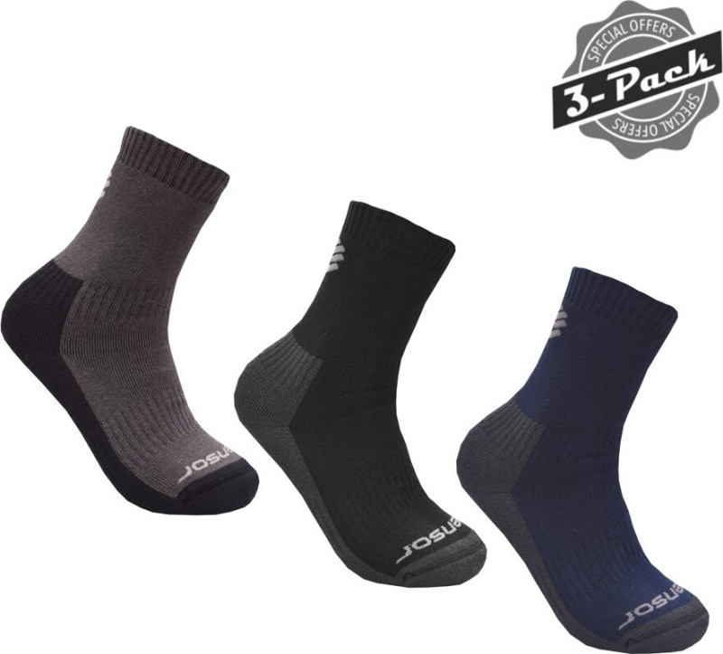 Unisex funkční ponožky SENSOR Treking Evo 3 páry Barva: Modrá, Velikost: 9/11