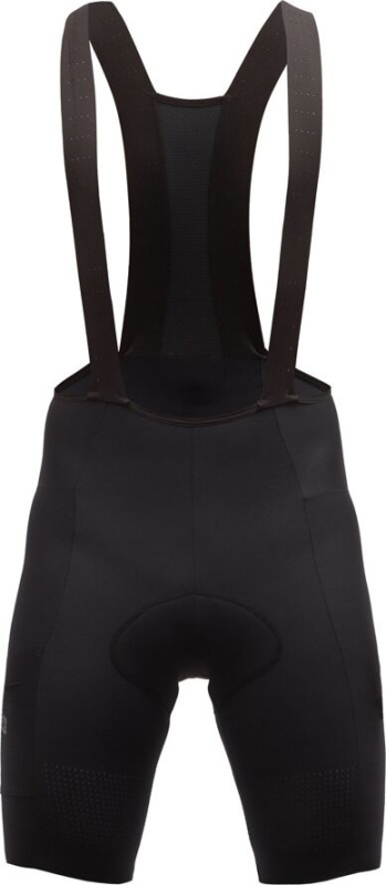 Fresh Trash Pánské cyklistické kraťasy SIGNATURE BIB SHORTS EVO TRUE BLACK Barva: černá, Velikost: L