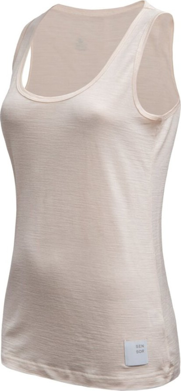 Dámské merino tílko SENSOR Lite béžové Barva: béžová, Velikost: XL