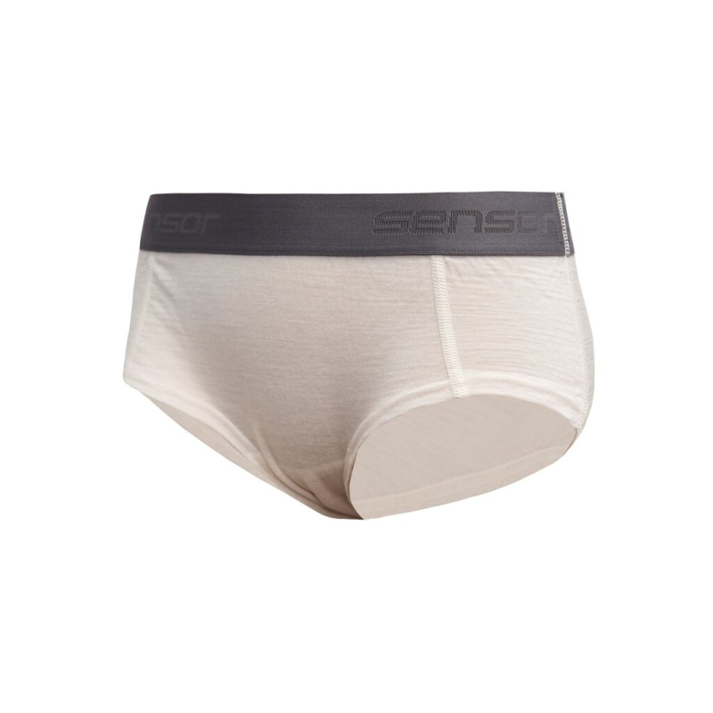 Dámské merino kalhotky SENSOR Lite béžové Barva: béžová, Velikost: M