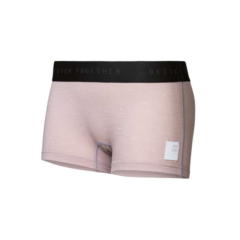 Dámské merino kalhotky SENSOR Cordura s nohavičkou dusty pink Barva: růžová, Velikost: L