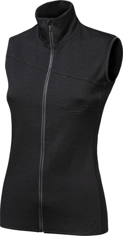 Dámská merino vesta SENSOR Extreme Up černá Barva: černá, Velikost: M
