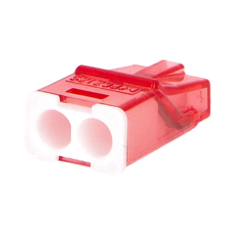 Svorka krabicová nasouvací Eleman PC 212S červená 100 ks